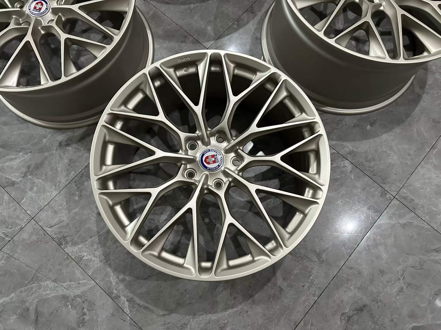 🇺🇸 Porsche Panamera HRE P200 21" Forged Monoblok Wheel Set - Pre-owned