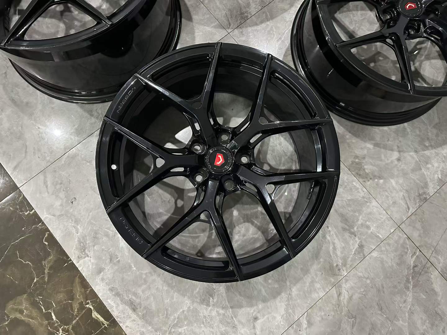 🇺🇸 Porsche 911 (992) Vossen EVO-S21-01 20"/21" Forged Wheel Set - Pre-owned