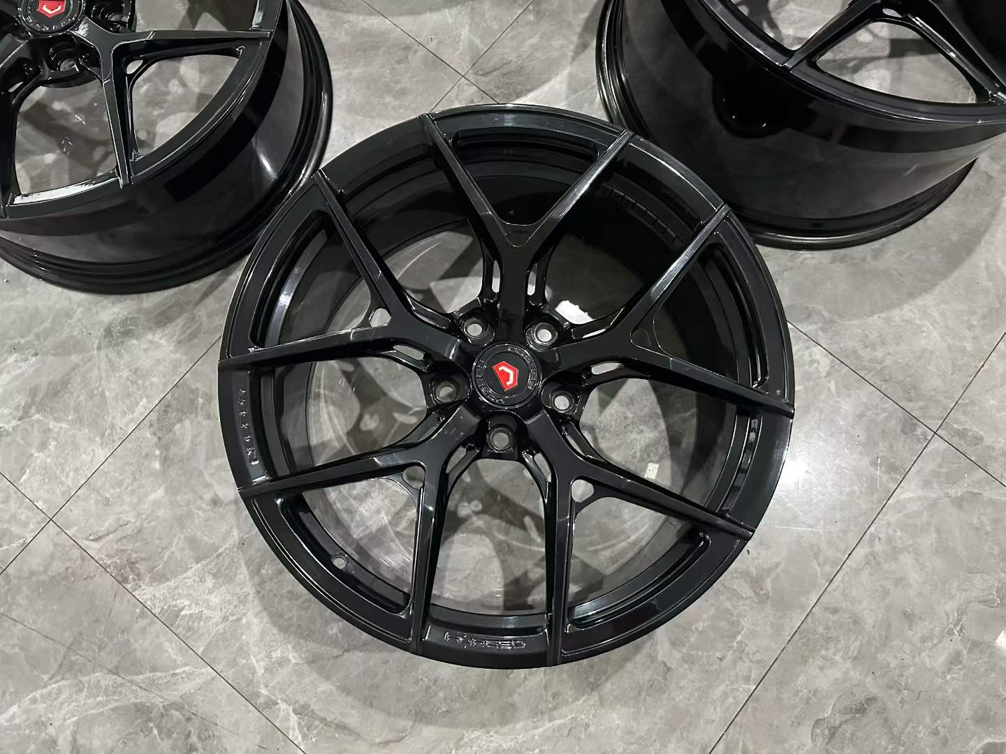 🇺🇸 Porsche 911 (992) Vossen EVO-S21-01 20"/21" Forged Wheel Set - Pre-owned
