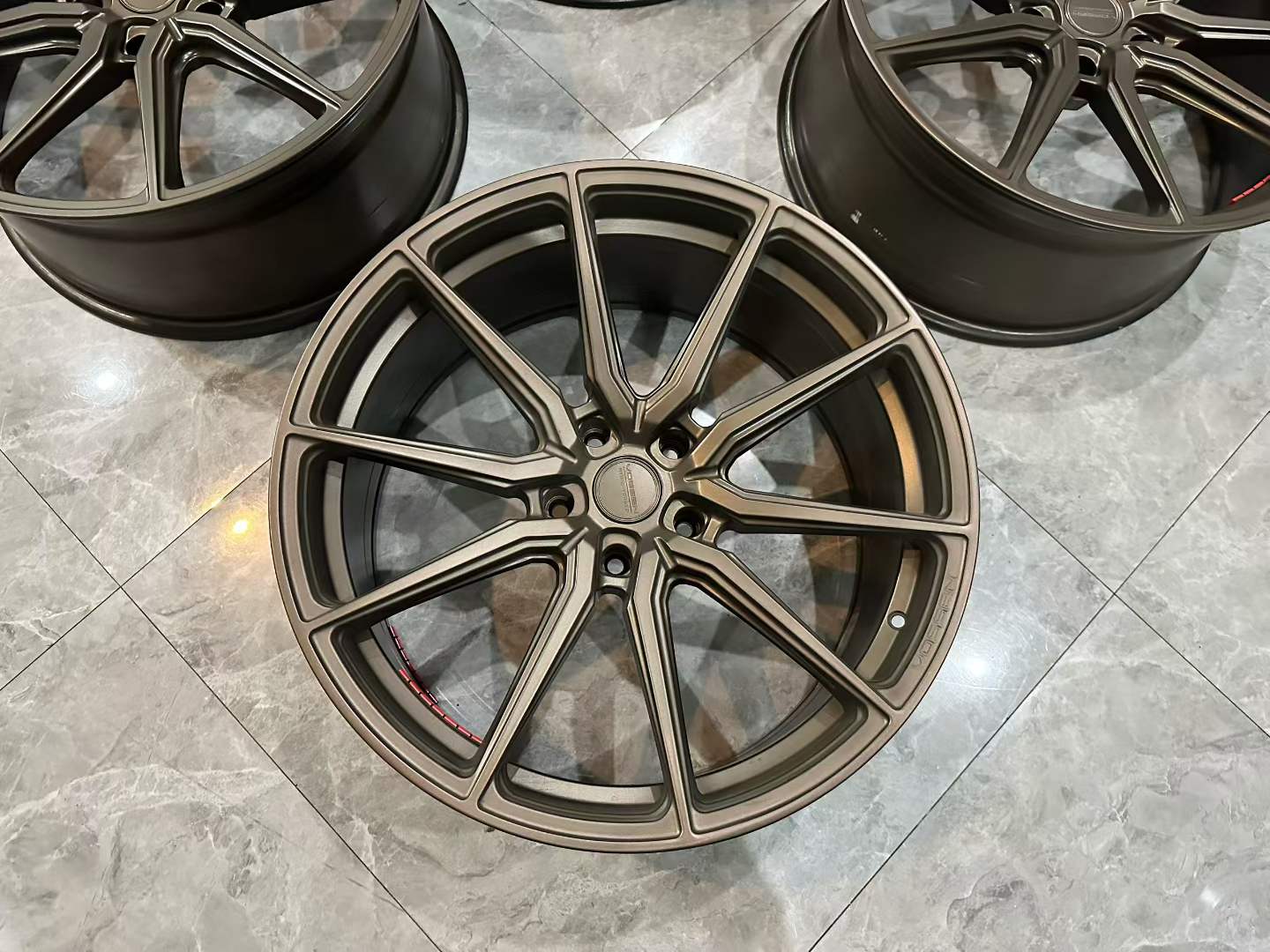 🇺🇸 Mercedes-AMG G63 Vossen HF-3 22" Hybrid Forged Wheel Set - Pre-owned