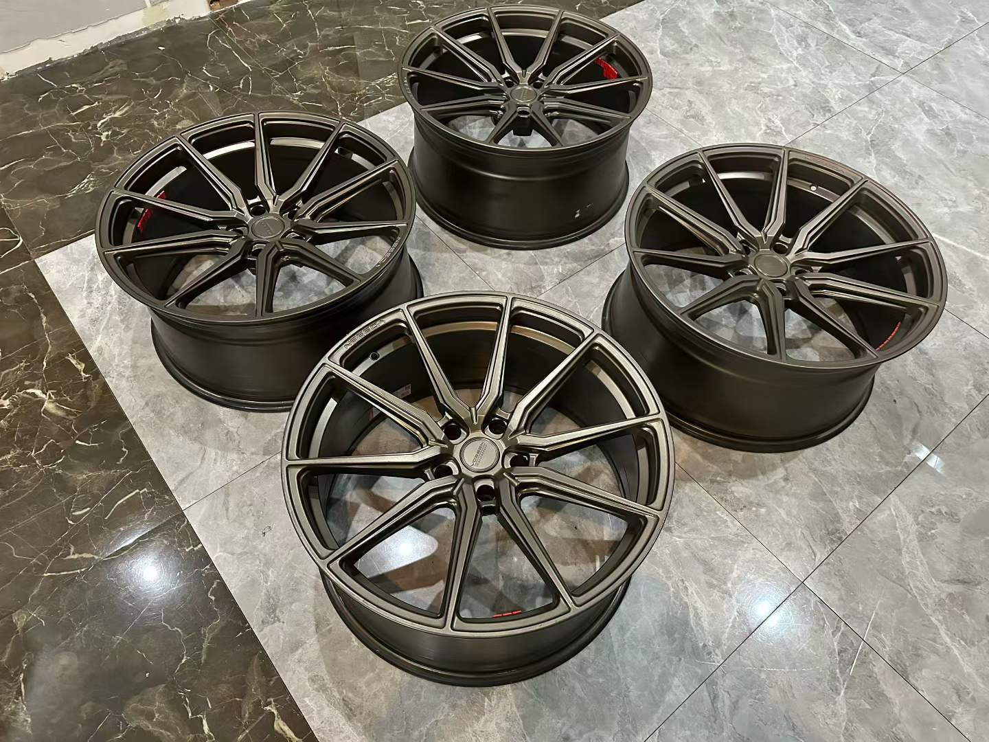 🇺🇸 Mercedes-AMG G63 Vossen HF-3 22" Hybrid Forged Wheel Set - Pre-owned