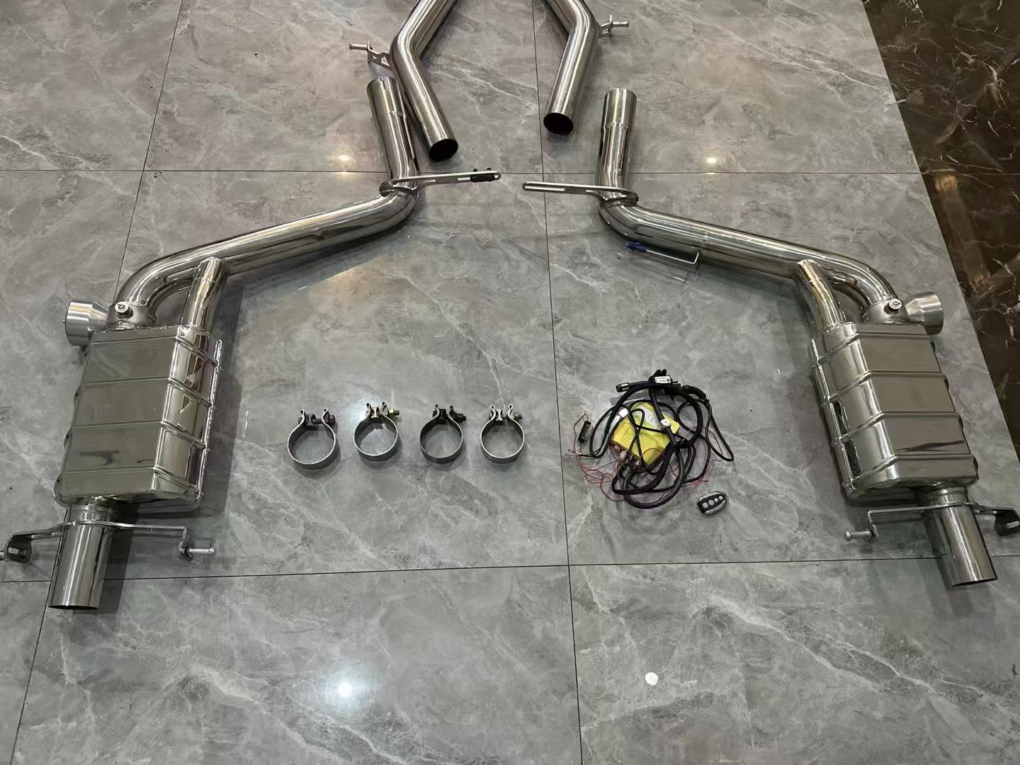 Mercedes-AMG S63 (W222) Capristo Valved Cat-Back Exhaust System - Pre-owned
