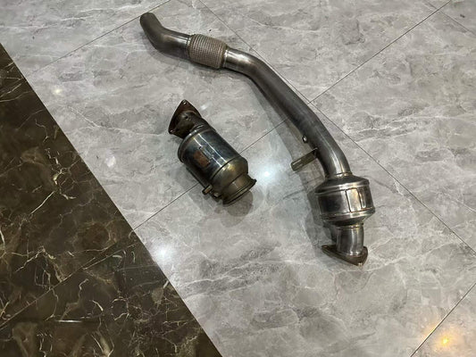 Land Rover Defender JBOM Super 100-Cell High-Flow Downpipe w/ Front Pipe - Pre-owned