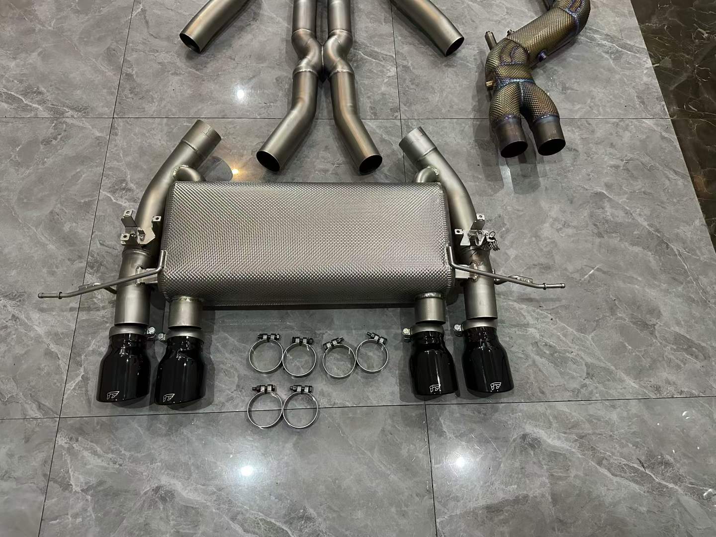 BMW M4 (G82) iPE Gen3 Titanium Cat-back Exhaust System w/ Valves - Pre-owned