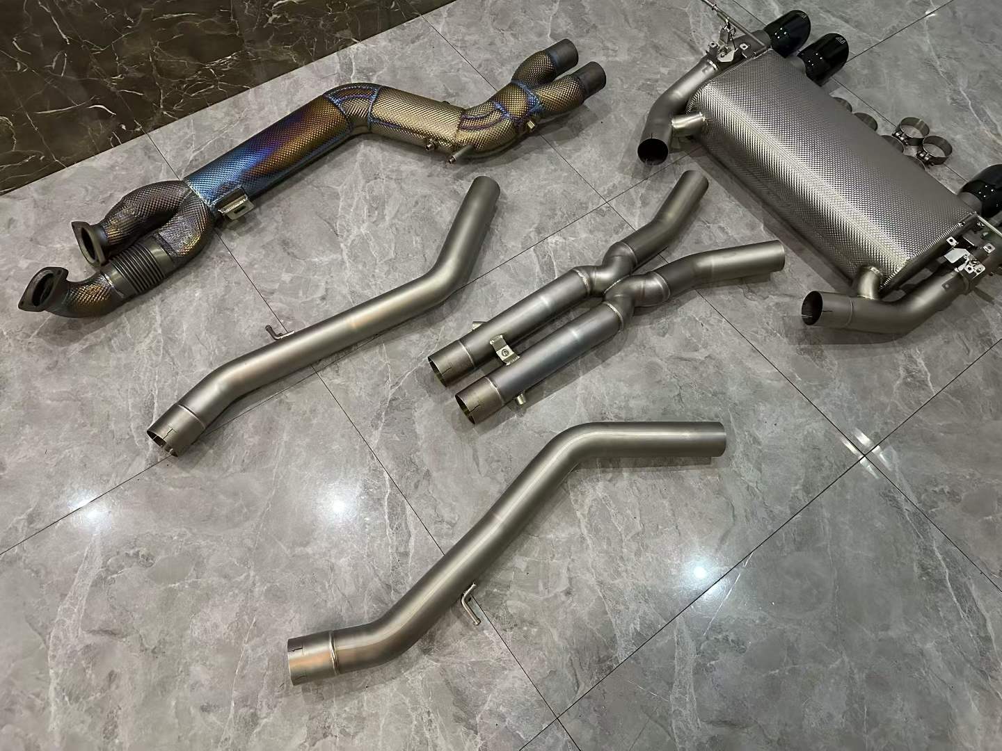 BMW M4 (G82) iPE Gen3 Titanium Cat-back Exhaust System w/ Valves - Pre-owned
