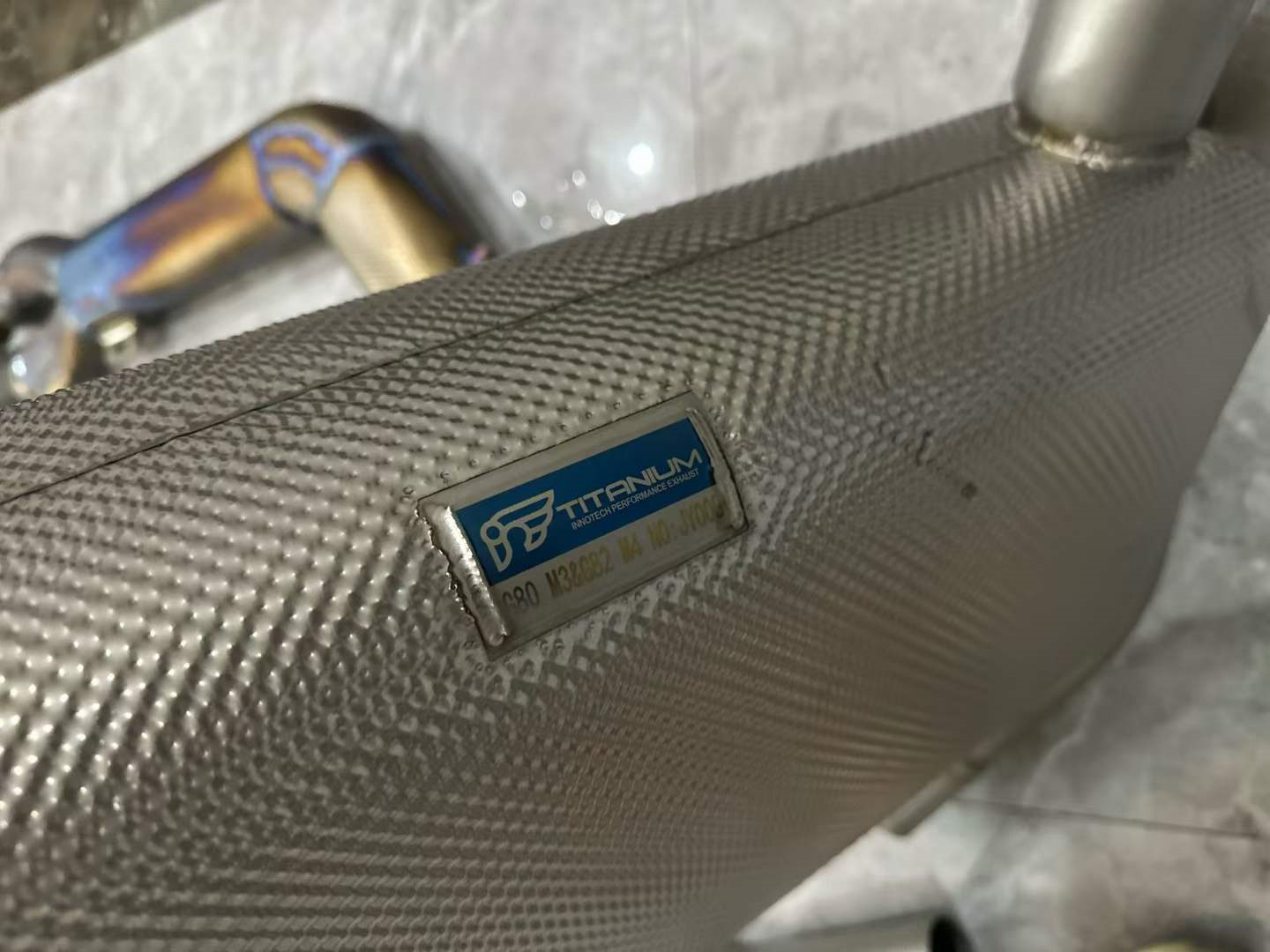 BMW M4 (G82) iPE Gen3 Titanium Cat-back Exhaust System w/ Valves - Pre-owned