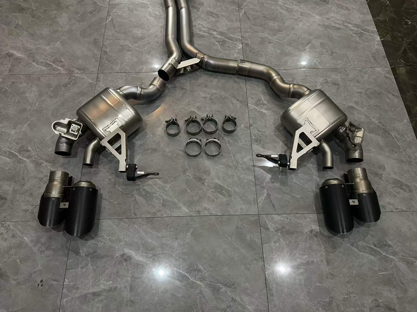Porsche Macan GTS Akrapovič Titanium Evolution Line Exhaust System - Pre-owned