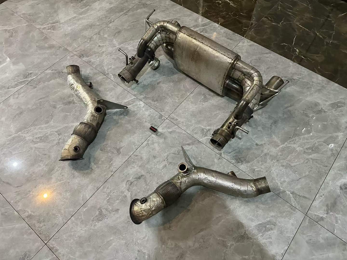 🇩🇪 Ferrari F8 Novitec Full Exhaust System - Pre-owned