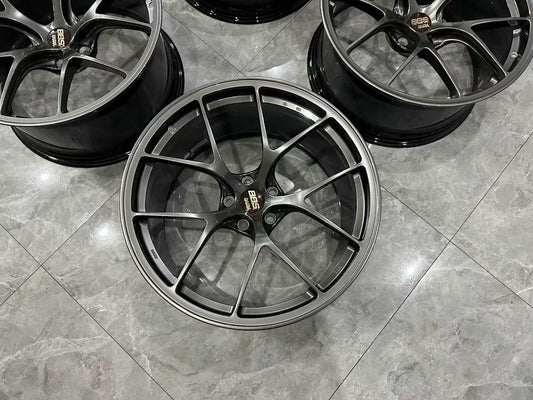 🇯🇵 BBS RI-D Ultra-Duralumin Forged Wheels - 20" Diamond Black (DB) - Individual Series - Pre-owned