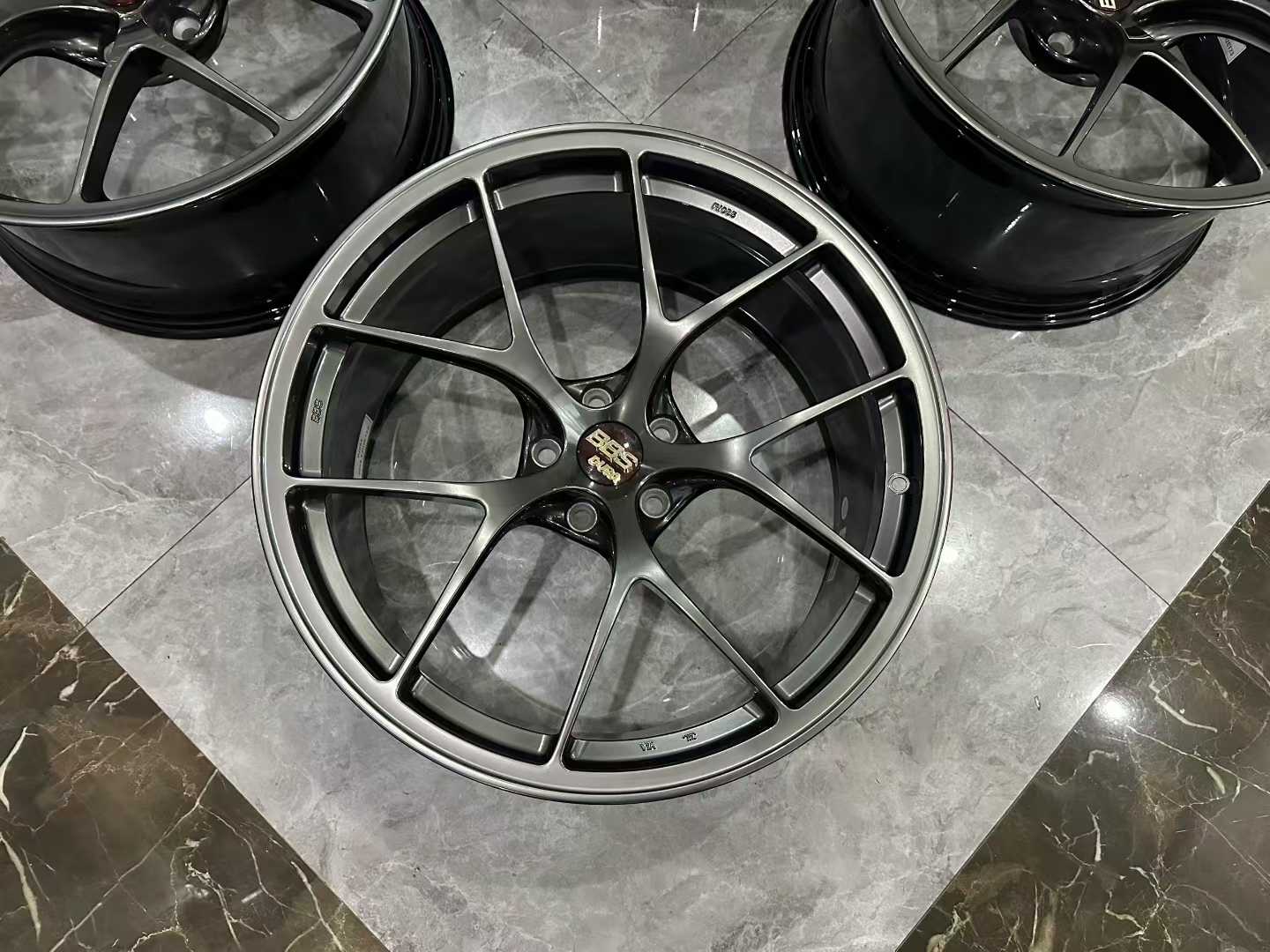 🇯🇵 BBS RI-D Ultra-Duralumin Forged Wheels - 20" Diamond Black (DB) - Individual Series - Pre-owned