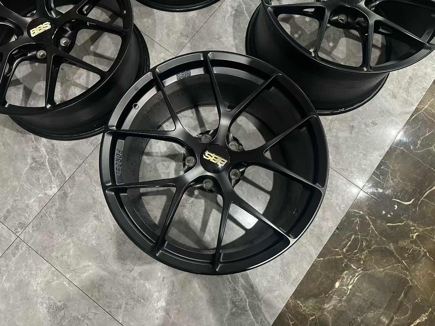 🇩🇪 BBS Motorsport FI-R Forged Wheels - 20" Matte Black (MB) - Pre-owned
