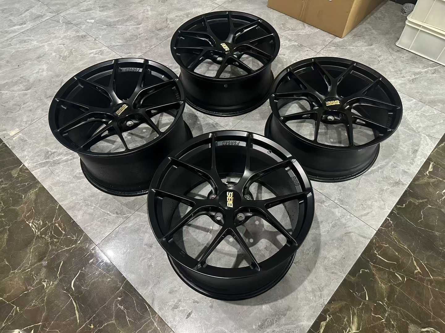 🇩🇪 BBS Motorsport FI-R Forged Wheels - 20" Matte Black (MB) - Pre-owned