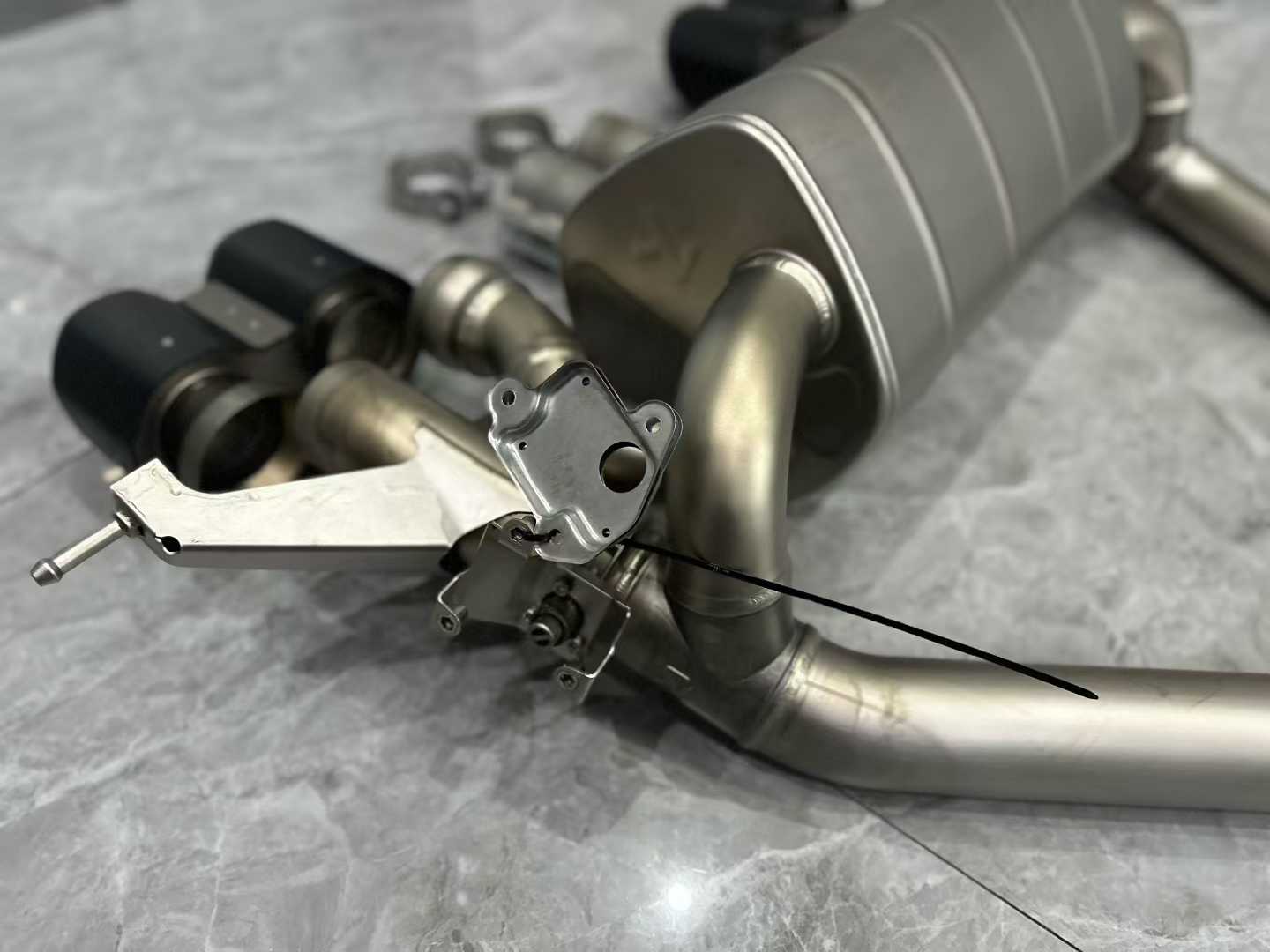 BMW M3 (G80) Akrapovič Titanium Evolution Line Exhaust w/ Carbon Fiber Tips - Pre-owned