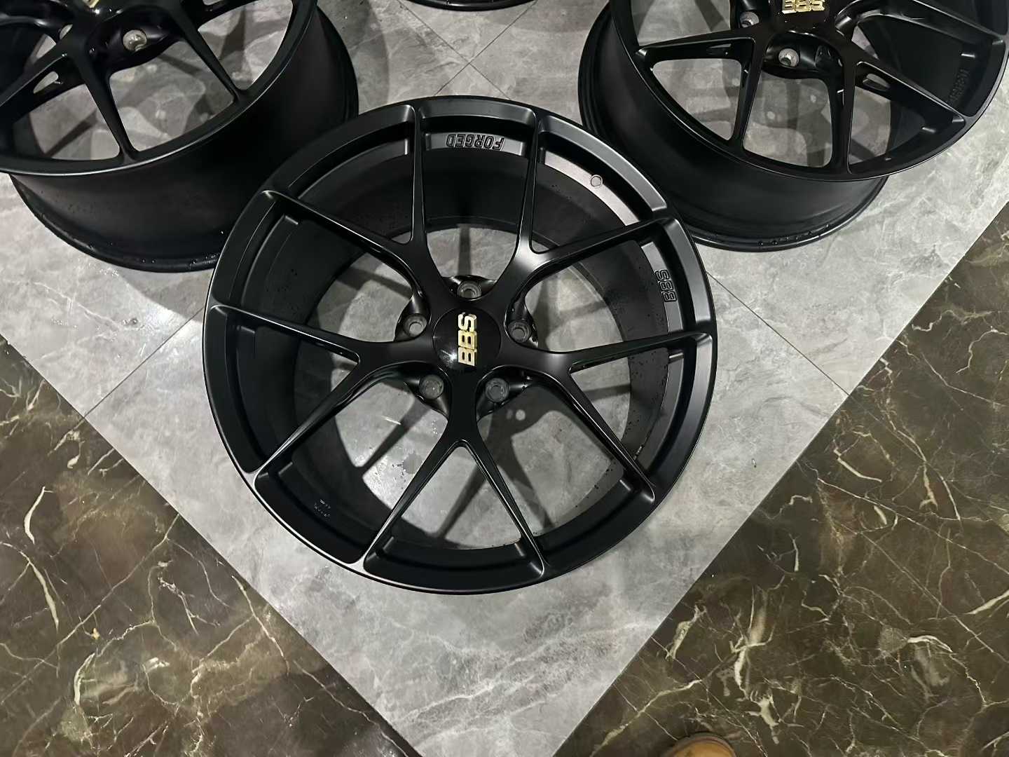 🇩🇪 BBS Motorsport FI-R Forged Wheels - 20" Matte Black (MB) - Pre-owned